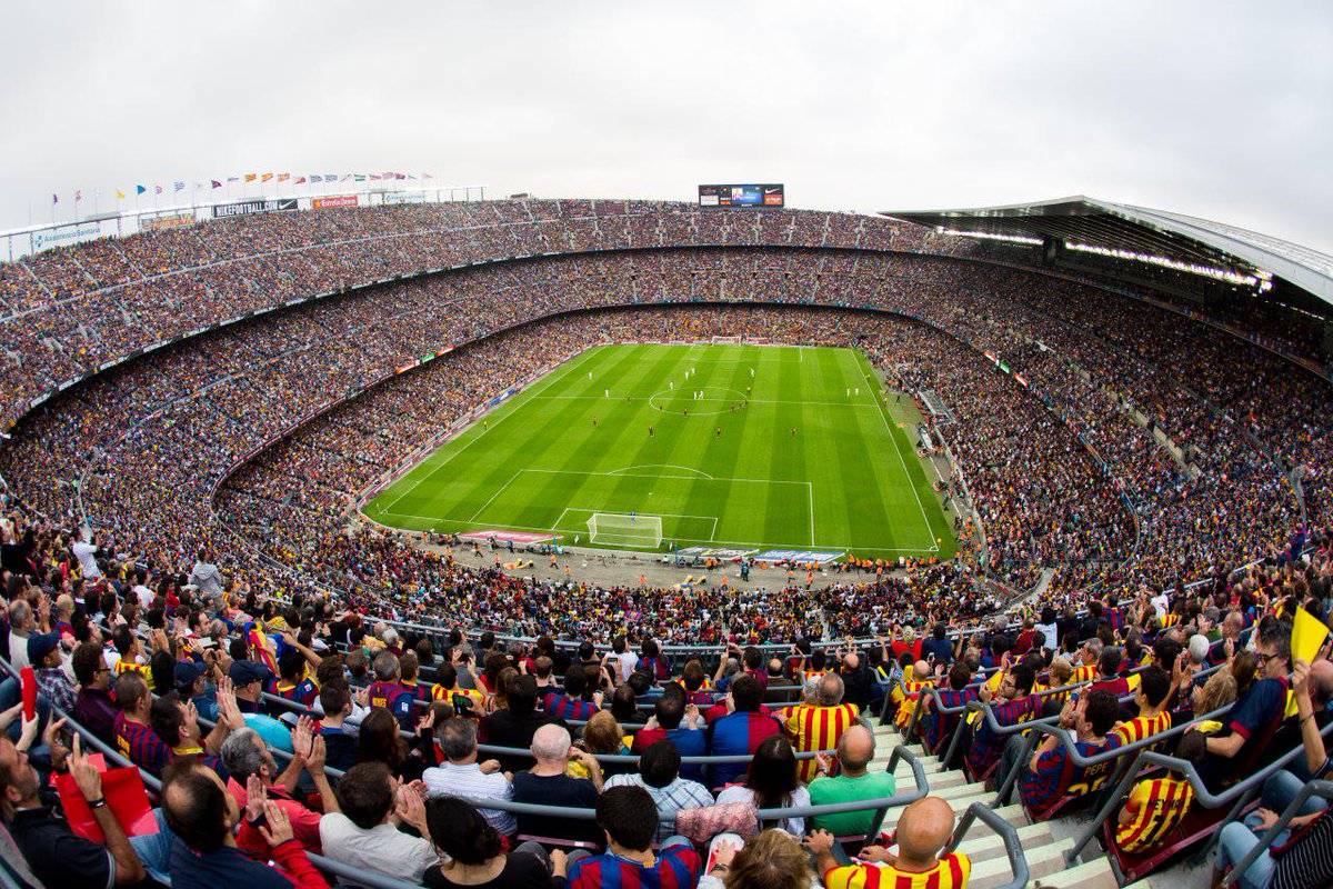 Camp Nou interior